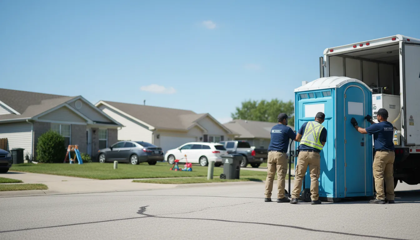 Standard Porta Potty Rentals in Siloam Springs, AR near me